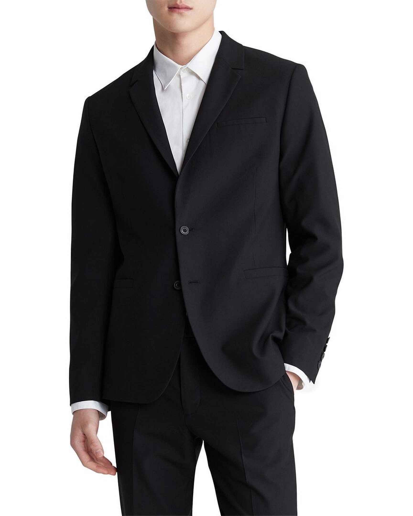 Calvin Klein mens Refined Stretch Blazer, l